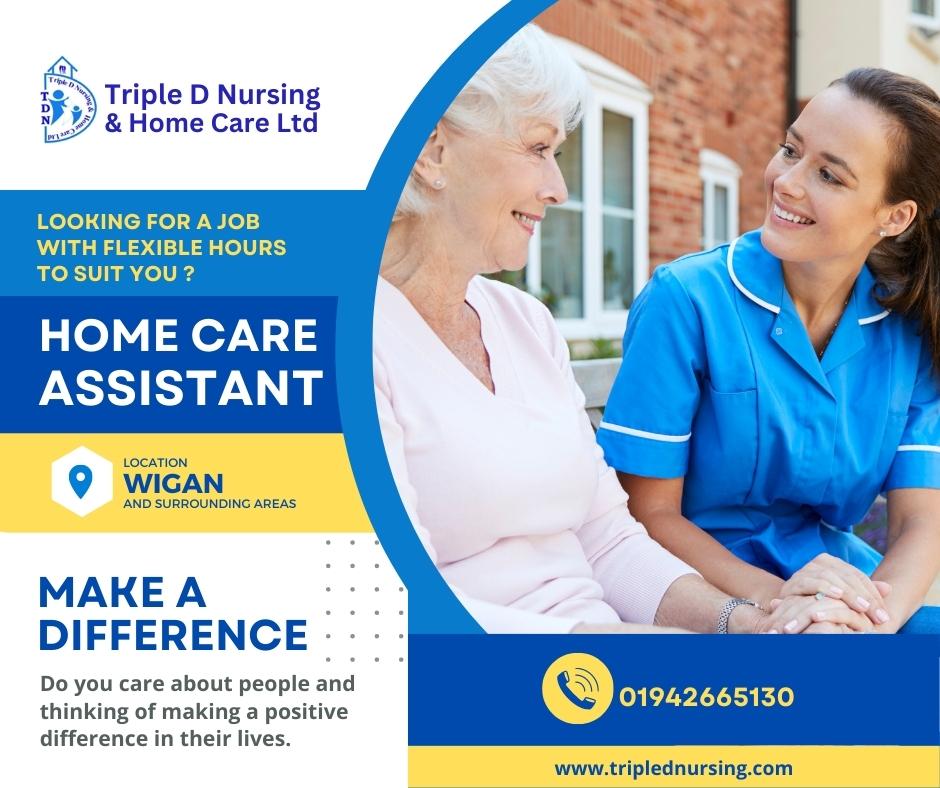 Home Care Assistant Wigan UK